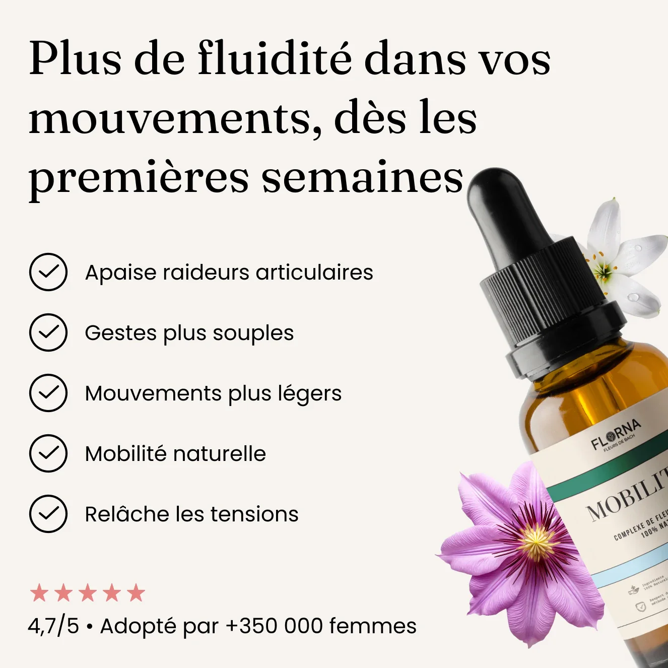 Mobilité + / Articulations - Fleurs de Bach - Image 3